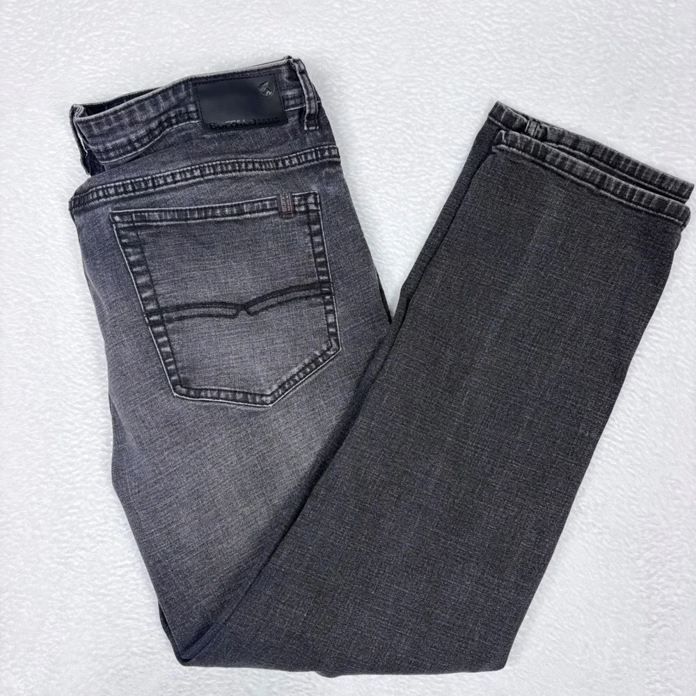 Buffalo David Bitton Jackson Straight Jeans Dark Wash Men 40x32 Measures 38x29